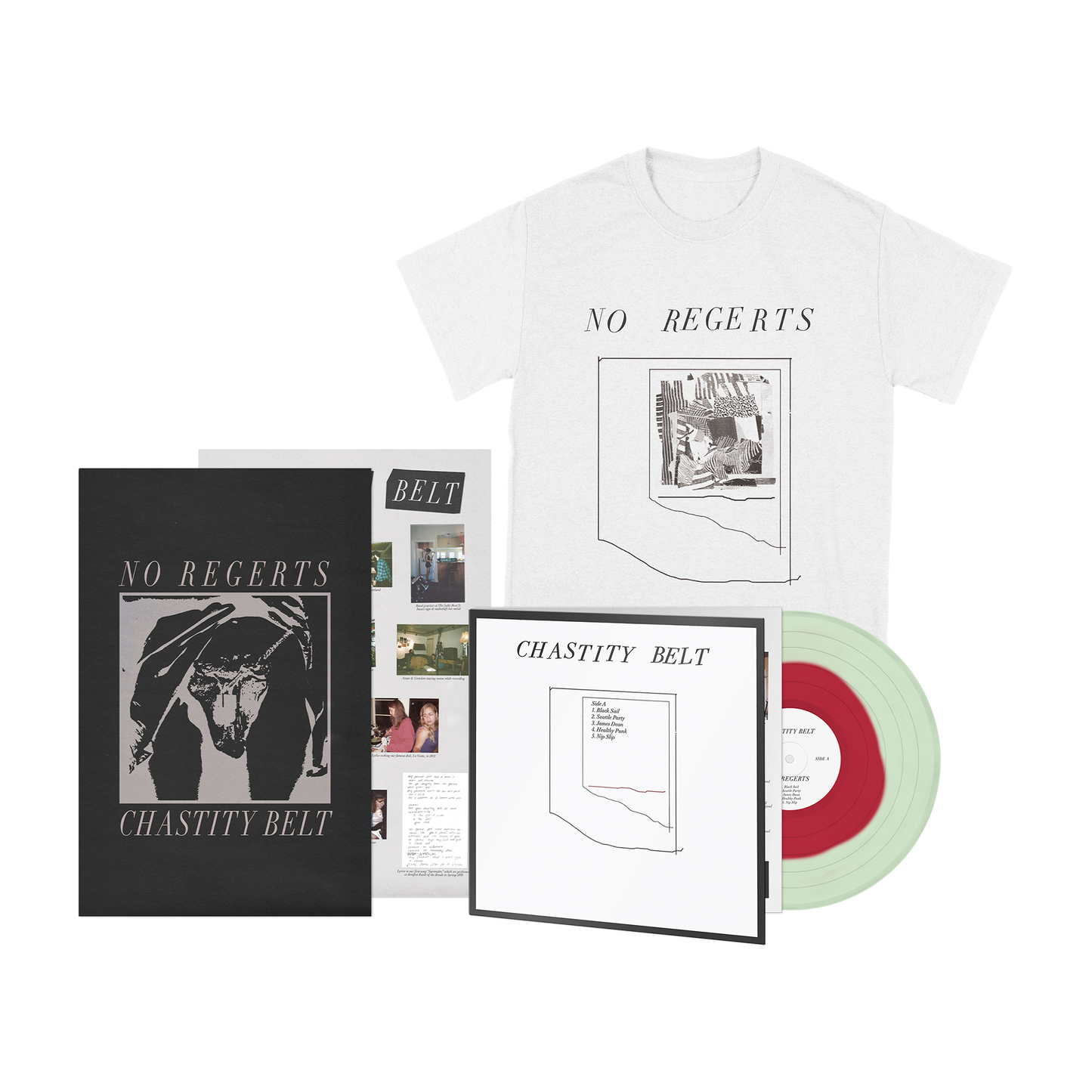 No Regerts (10th Anniversary Edition) Vinyl + T-shirt UK